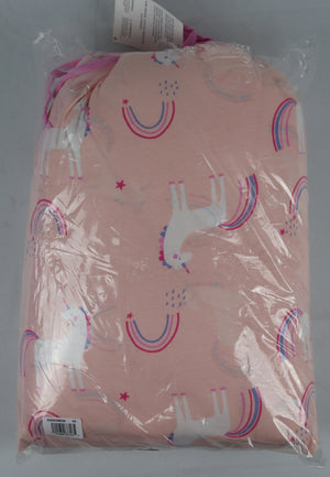 Little Star 100% Organic Cotton 3 Piece Unicorn Dreams 3 Piece Crib Bedding Set - Reversible Comforter and 2 Fitted Sheets